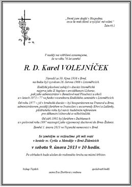 P. Karel Volejníček