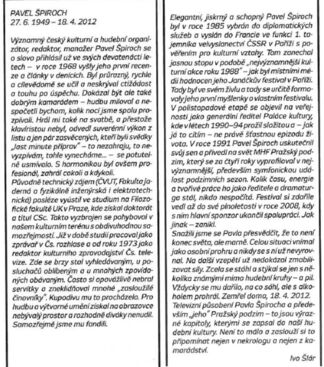 Autor: N
Název: Hudební rozhledy - nekrolog 