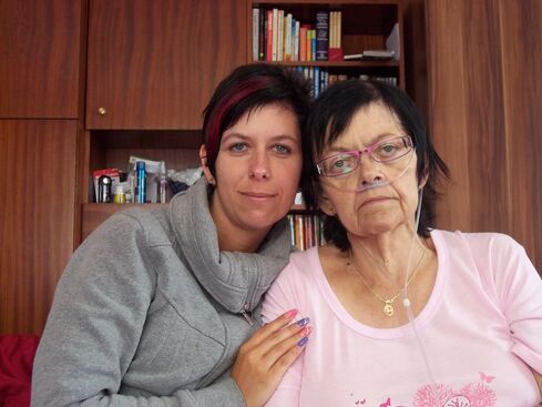 Autor: Jaroslav Hanzalík
Název: mamka s dcerkou Péťou