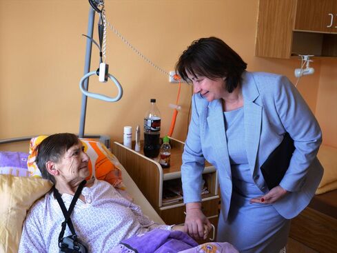 Autor: JANA ŠEREMETOVÁ
Název: návštěva v hospicu