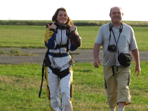Autor: Eva Pšikalová
Název: Evy tandemový seskok, 2008-09-06