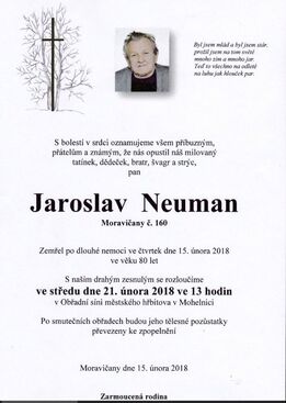 Autor: František Polášek
Název: Parte J.Neuman
