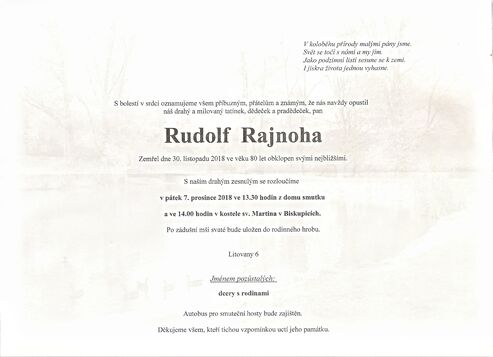 Rudolf RAJNOHA