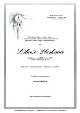 Autor: Václav Uhlíř
Název: Dlesková Libuše