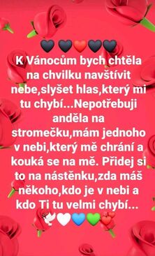 Autor: Dcera 
Název: Pro Tebe maminko moje ❤️