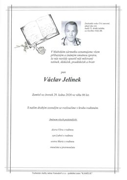 Václav&nbsp;&nbsp;Jelínek 